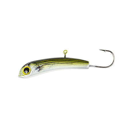 Lunkerhunt Nose Down Straight Up Bait, White Bass, 1/2 oz, NDSU205