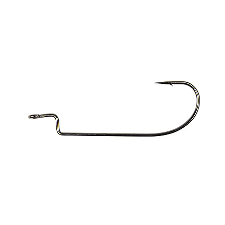 Lunkerhunt Offset Worm Hook, 4/0, 4/0 Hook Size, TOSH02