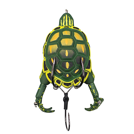 Lunkerhunt Prop Turtle Bait, Swamp, 3.5in &amp; 3/4 oz, TURTLE04