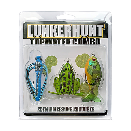 Lunkerhunt Topwater Combo, Assortment, TOPCOM01
