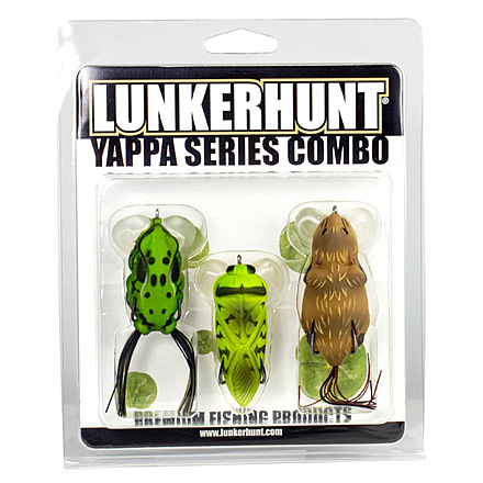 Lunkerhunt Yappa Series Combo, Assortment, YAPPACOM01