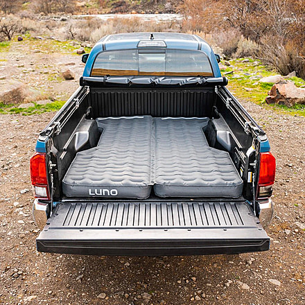 Luno AIR Truck Bed Mattress 6ft Bed, Stone Gray, One size, truck-bed-air-mattress