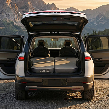 LunoR AIR+FOAM PRO Rivian R2 Mattress, RIV1-HYB-006-R1