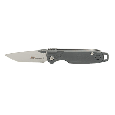 M&amp;P Bodyguard Connect Liner Lock Folding Knife, 2.25in, 8Cr13MoV Steel Blade, 3.3in, Polymer Handle, 1100084