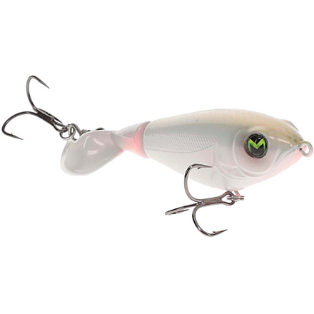 MACH Baits Patroller 90 Fishing Lure, Topwater Propeller Bait, Mach Bone, 1/2oz, HCMBPT90-929, HCMBPT90-929