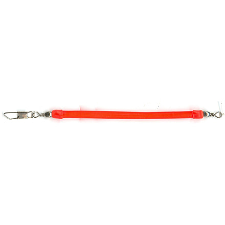 Mack's Lure Trolling Snubber 3/16in 4in, Red, 2/Pack, 88112