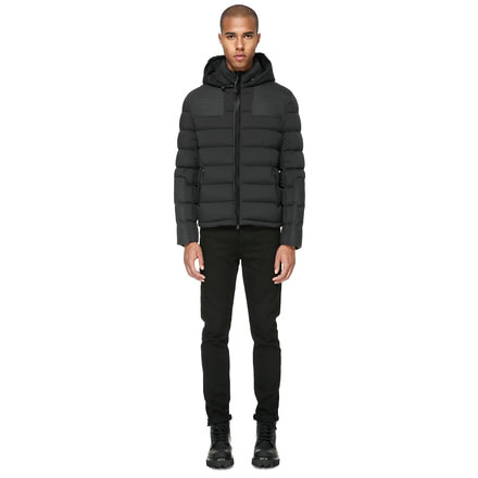 Mackage Ambrose Lux Lightweight Down Jacket - Mens, Black, 46, AMBROSE-BLACK-46