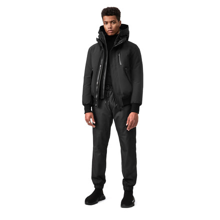 Mackage Dixon Down Bomber Jacket - Mens, Black, 46, Dixon-NF-Black-46