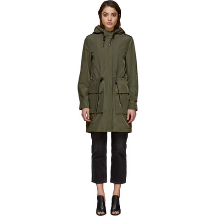 Mackage Hara Urban Rain Jacket - Women's, Army, Medium, Hara-Army-Medium