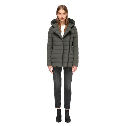 Mackage Tristin Hip Length Lightweight Down Jacket - Womens, Spruce, Extra Small TRISTIN-SPRUCE-XS
