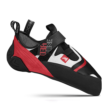 Mad Rock Redline Strap Climbing Shoes - Mens, Black/Red, 11, 493110