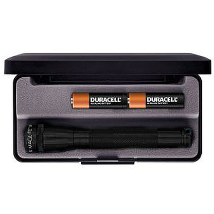 Mag Instrument 2 Cell Aa Mini Maglite Led Flashlight Presentation Box Black Sp22017