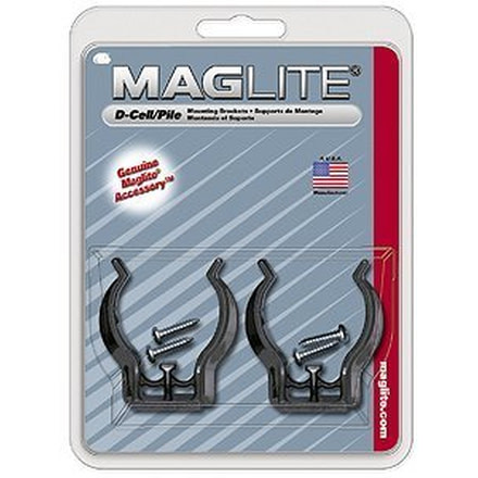 Mag ASXD026 Mounting Brackets for MagLite D-Cell Flashlight