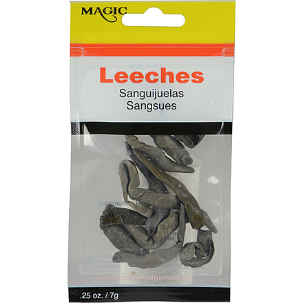 Magic Preserved Leeches Prepared Baits, .25 oz, 5238