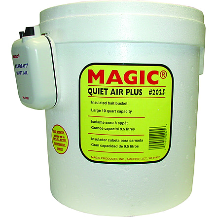 Magic Quiet Air Plus Bucket 10Qt Foam Bucket With Aerator, 2025