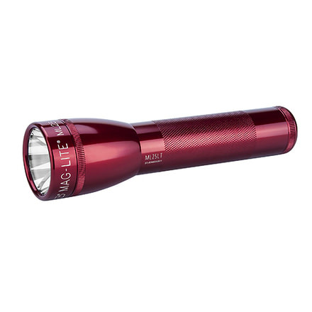 Maglite 2C Cell,Red,Whs ML25IT-2036