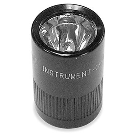 Maglite Head Assembly, Black Reflector, Clear Lens, O-ring/head, Head - 108-000-089