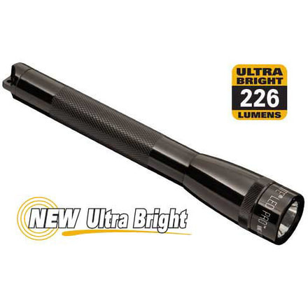 Maglite LED Mini Maglite 2-Cell AA Pro Flashlight, Presentation Box, Black SP2P017