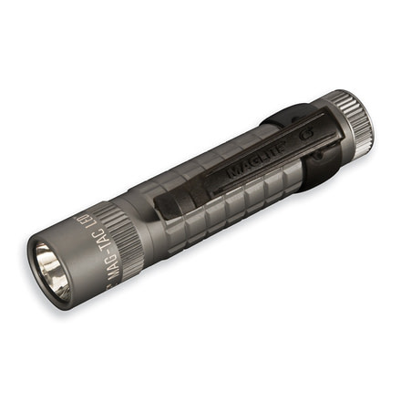 MagLite Mag-Tac Flashlight - Plain Bezel, Urban Grey