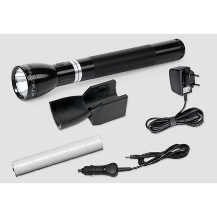 Maglite Charger Rl4019u Led Torch Rechargeable W/ 230v Converter/12v Adapter Australian Version - RL4019U