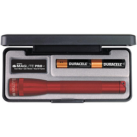 Maglite Mini Mag LED Pro Plus, Red, Presentation Box 96444