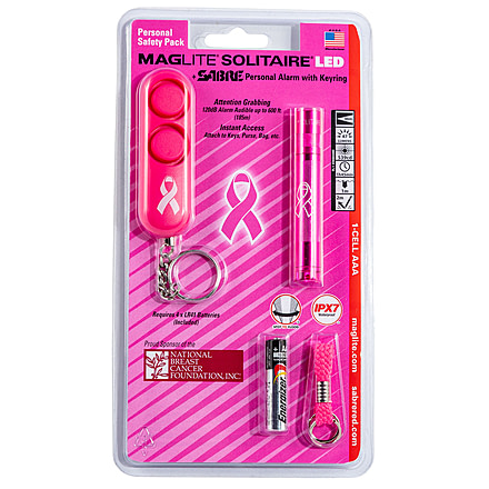 Maglite SJ3AUD6 Solitaire &amp; Personal Alarm Maglite Solitaire &amp; Personal Alarm C