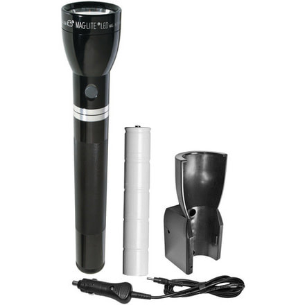 Maglite Sys #2 Rechargeable Led Flashlight W/12v Cig Lighter - RL2019