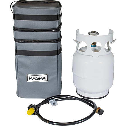 Magma Beach Fire 5Lb Refillable Propane Tank Kit, FP10-200