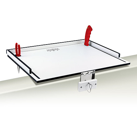 Magma Econo Mate Bait Filet Table - 12 - White/Black, T10-311B