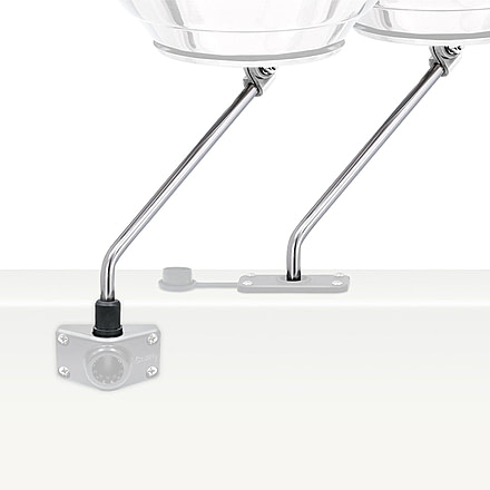 Magma Marine Kettle Scottya Striker Grip Rod Holder Mounts, A10-165