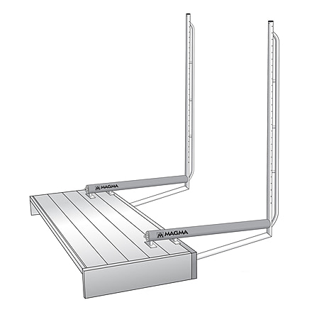 Magma Mounted Over-The-Water Kayak/SUP Rack Dock, R10-1003-64