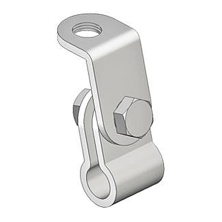 Magma Stamped L-Bracket And Clamp Assembly, Stainless Steel, 10-070