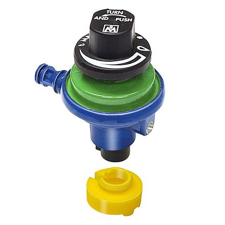 Magma Type 2 Control Valve/Regulator w/Campingaza Collar Extra-Low Output, 10-266