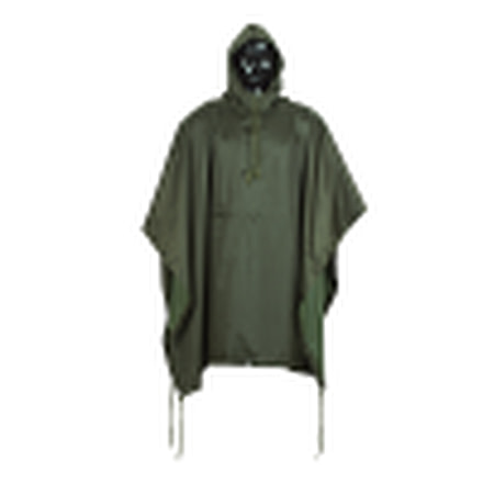 Major Surplus Rubberized Heavy Duty Poncho, Olive Drab 20-6936004000