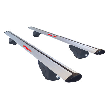 Malone Auto Racks AirFlow2 Alum Aero Univ Cross Rail System, 58in, MPG216