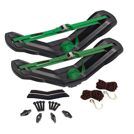 USED Malone Auto Racks MegaWing SOT Large Fishing Kayak Wing Carrier, MPG207, EDEMO1