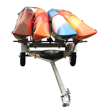 Malone Auto Racks MicroSport Package 1-Trailer, 1-Spare Tire Kit, 4 - Stax Pro 2 w/4 addl blocks, MPG462G1