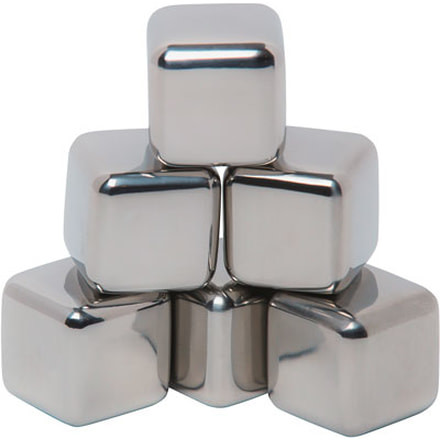 Mammoth Coolers Mammoth Ice Bergs Stainless Steel Ice Cubes 6-pack