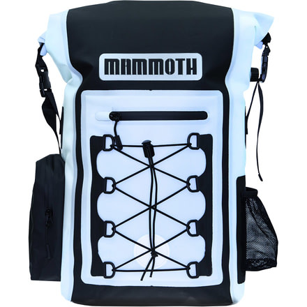 USED Mammoth Trooper 30 Cooler Backpack, Gray/White, MTRO30W, EDEMO1, Used, Condition Like New, Inspect and Rebox