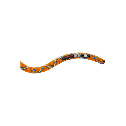 Mammut 10.2 Gravity Protect Climbing Rope-Orange/Royal-60 m