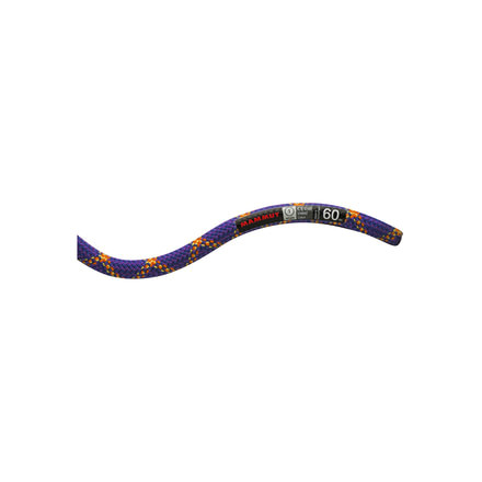 Mammut 9.2 Revelation Protect Climbing Rope-Purple/Orange-60 m