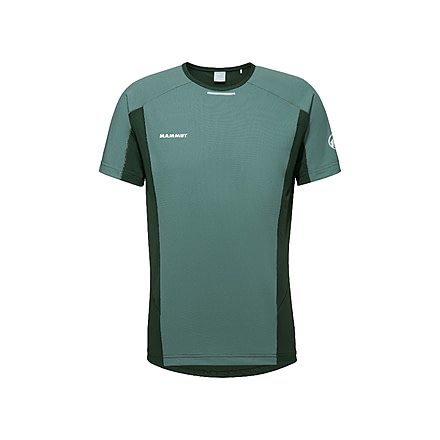 Mammut Aenergy FL T-Shirts - Mens, Dark Jade Woods, Small, 1017-05000-40239-113