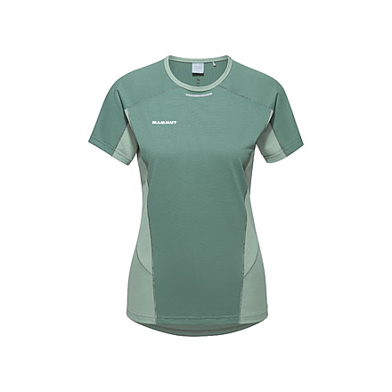 Mammut Aenergy FL T-Shirts - Womens, Dark Jade Jade, Small, 1017-05020-40238-113