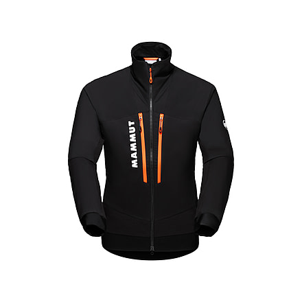 Mammut Aenergy IN Hybrid Jacket - Mens, Black/Vibrant Orange, Small, 1013-02580-00533-113
