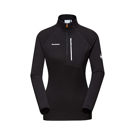 Mammut Aenergy Light ML Half Zip Pull Jacket - Womens, Black, L, 1014-05531-0001-115
