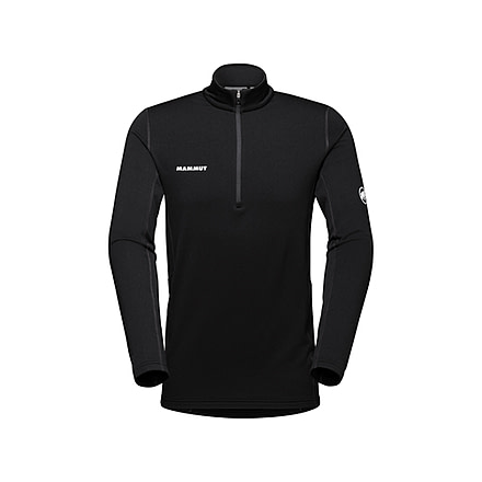 Mammut Aenergy ML Half Zip Pull Top - Men's, Black, Extra Large, 1016-01100-0001-116