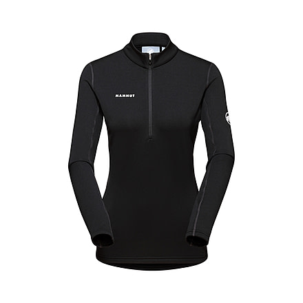 Mammut Aenergy ML Half Zip Pull Top - Womens, Black, Extra Large, 1016-01110-0001-116