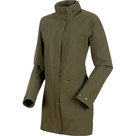 Mammut Alvra Hardshell Hooded Parka - Womens, Iguana, 2XS, 1010-26420-4584-111