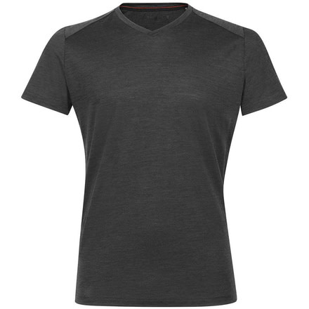 Mammut Alvra T-Shirt - Mens, Black Melange, Extra Large, 1017-01850-0033-116