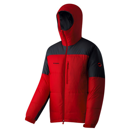 Mammut Ambler Hooded Jacket - Men's-Black/Carbon-Large